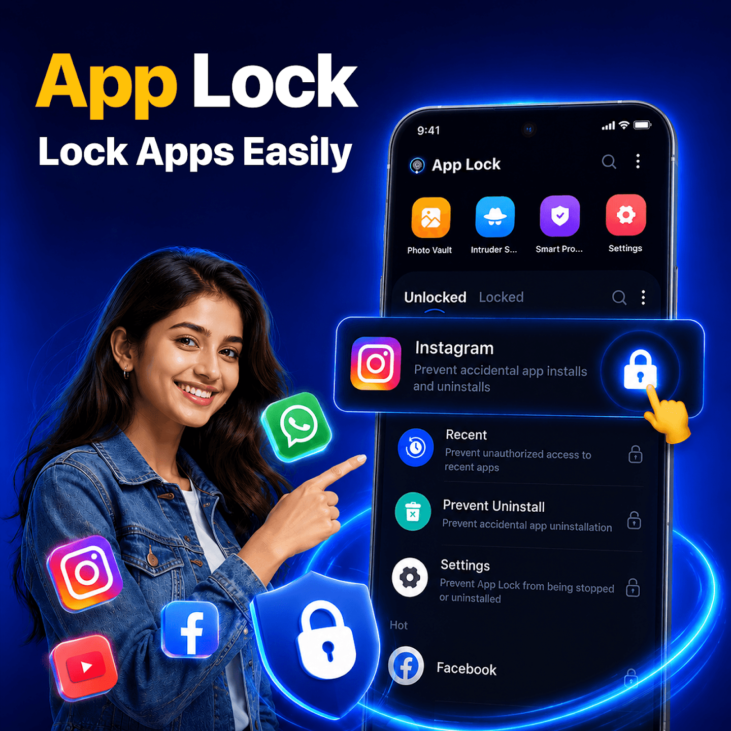 Lock Apps Easily Screenshot