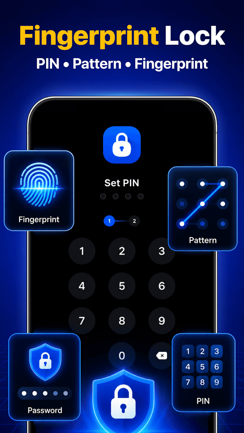 Fingerprint Lock Screenshot